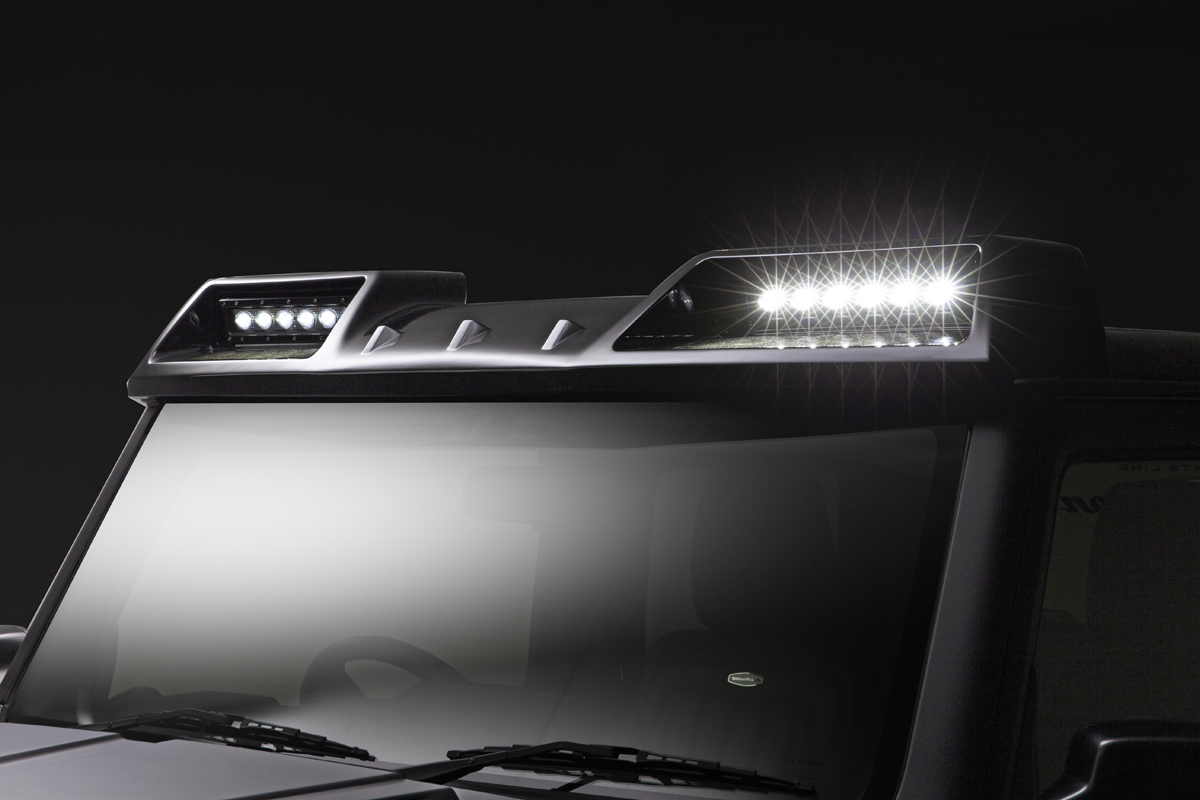 WALD 新型ジムニー/ジムニーシエラ JB64/JB74 SPORTS LINE BLACK BISON EDITION フロントルーフスポイラー