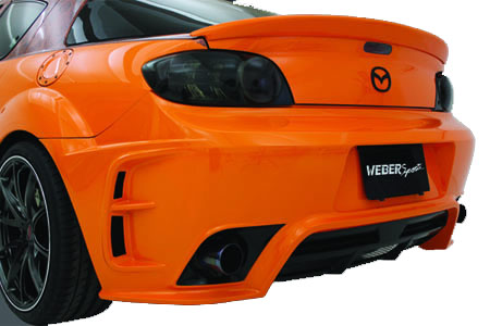 WEBER Sports RX-8 SE3P リアバンパー 前期用