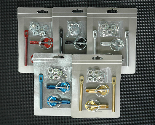 Wildgoose ボンネットピン アルミ