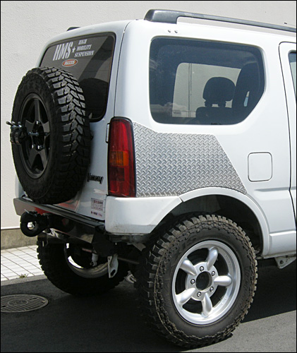 Wildgoose ジムニー JB23 リアサイドプロテクター 左右セット