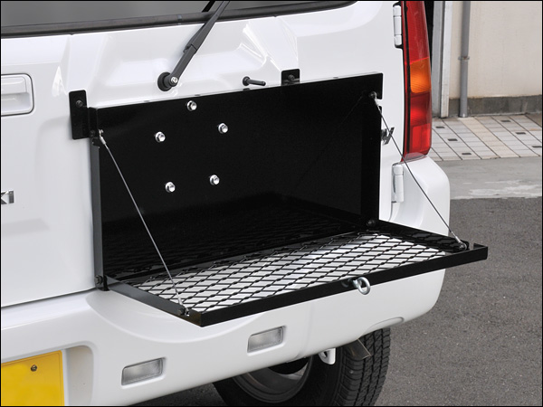 Wildgoose ジムニー JB23 折りたたみ式リアゲートキャリア