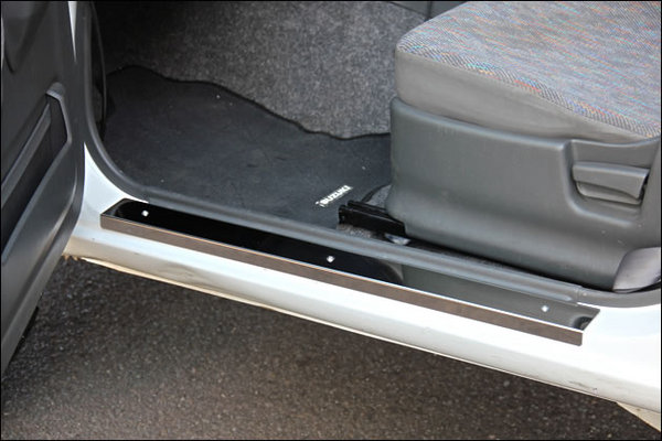 Wildgoose ジムニー JB23 ステンレスエントリーガード 左右セット