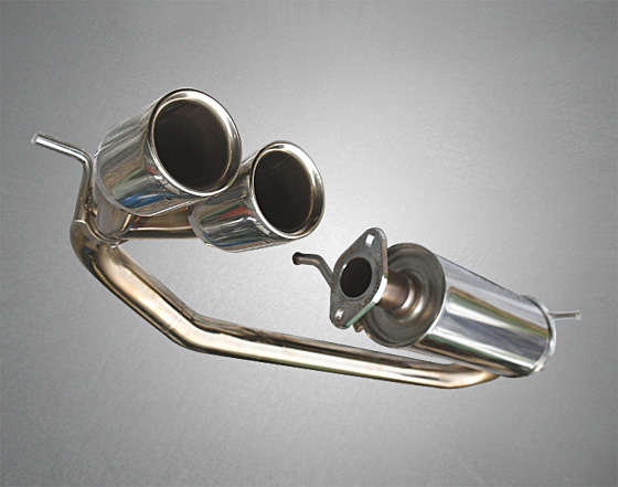 Wildgoose ジムニー JB23 オールステンレスリアマフラー