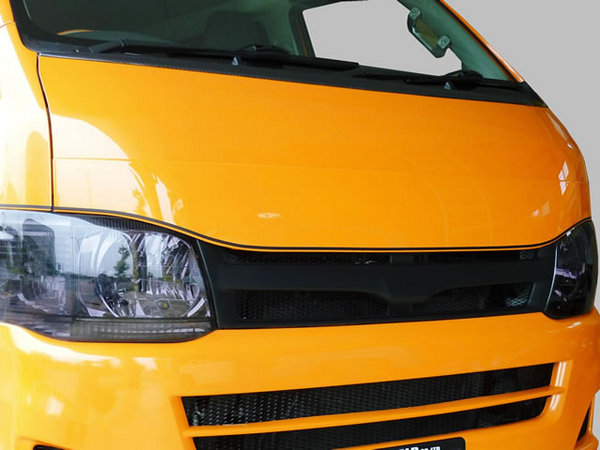 WORLD ハイエース 200系 標準ボディ 1-3型 E-STYLEフードトップエクステンション