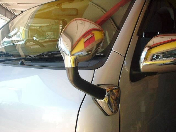 WORLD ハイエース 200系 1-4型 標準ボディ メッキフロントアンダーミラーカバー