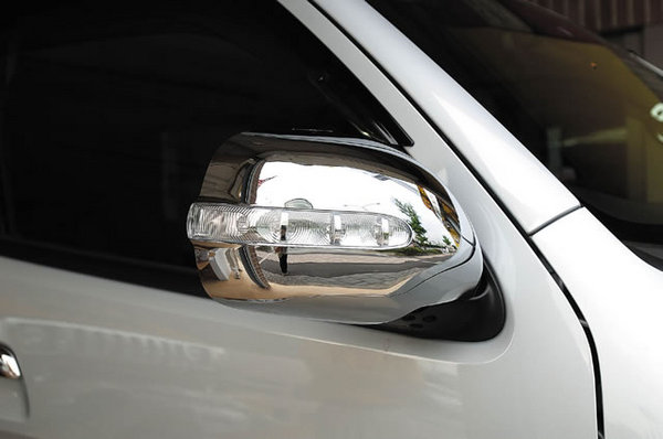 WORLD ハイエース 200系 1-4型 標準ボディ LEDミラーカバー