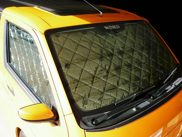 WORLD ハイエース 200系 標準ボディ 5ドア専用 プライバシーシェード（スモークメッキタイプ）