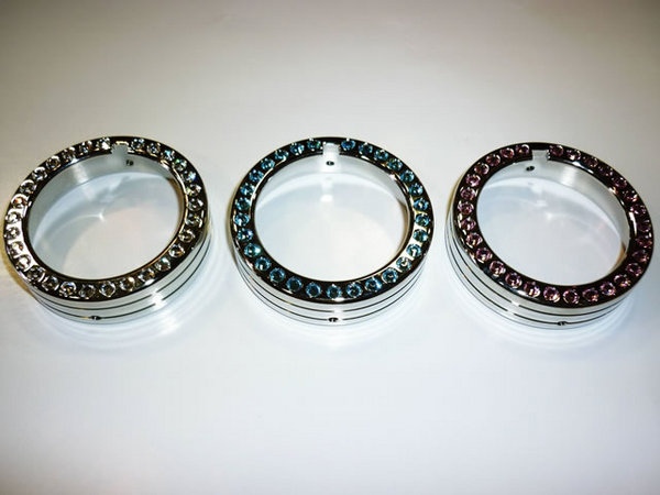 WORLD ハイエース 200系 標準ボディ 1/2型 クリスタルエアコンノブリング（29POINT)