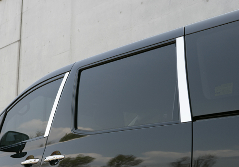 EXCLUSIVE ZEUS ANH/MNH ALPHARD 後期 EXE LINE Ver.2 ピラーステッカー（4piece）