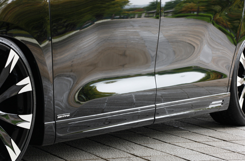 EXCLUSIVE ZEUS ヴェルファイア 20系 前期 V/Xグレード GRACE LINE サイドステップ