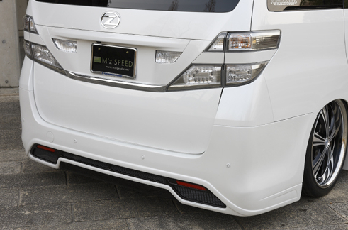 EXCLUSIVE ZEUS ヴァルファイア H2# 前期 EXE LINE リアバンパースポイラー