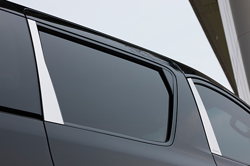 EXCLUSIVE ZEUS ヴェルファイア 20系 前期 Zグレード GRACE LINE ステンレスピラーリフレクター（4piece）