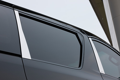 EXCLUSIVE ZEUS ヴァルファイア H2# 後期 EXE LINE ステンレスピラーリフレクター 4ピース